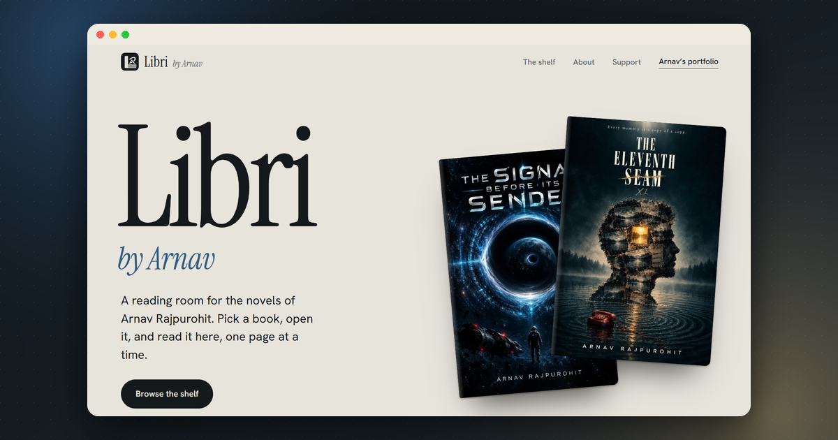 Libri by Arnav preview